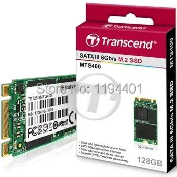 Transcend MTS400 M.2 NGFF SSD 128GB SATA III 6Gb/s m.2 ssd MT400 128G ...