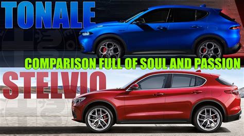 What Is The Difference Alfa Romeo Tonale Vs Alfa Romeo Stelvio