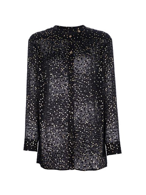 Stine Goya Grace Blouse In Black Lyst