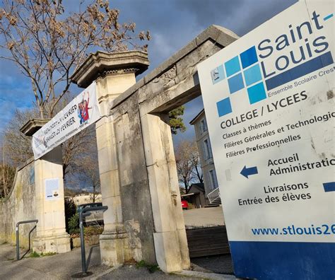 Crest Portes Ouvertes à Lensemble Scolaire Saint Louis