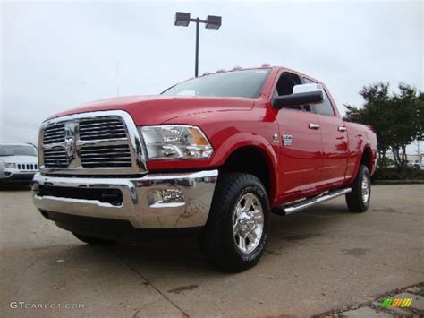 2012 Flame Red Dodge Ram 2500 HD Laramie Crew Cab 4x4 54418889