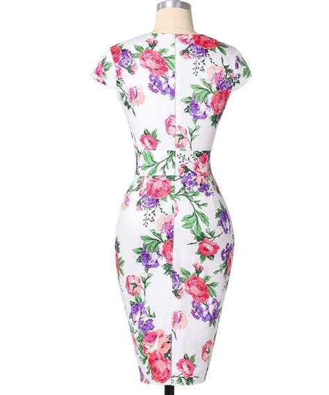 Grace Karin Women S S Vintage Pencil Dress Cap Sleeve Wiggle Dress