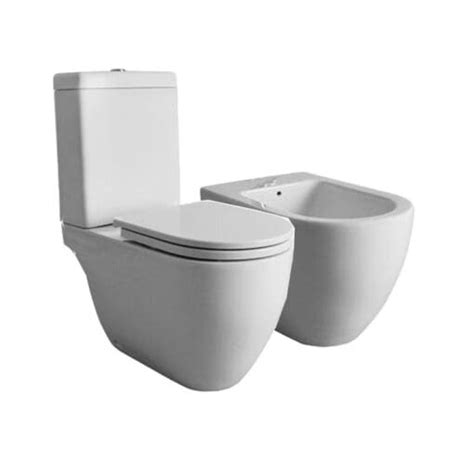 Combo Fontana Inodoro Largo Dep Sito Asiento Bidet Accesaniga