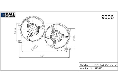 Fan Davlumbazi Fiat Albea Jtd Kale Radyator Oem