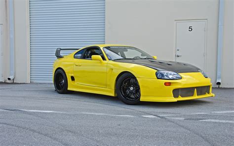 car, Yellow Cars, Toyota Supra, Tuning Wallpapers HD / Desktop and Mobile Backgrounds