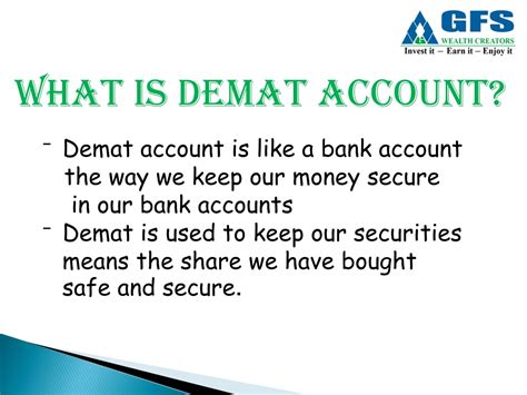 PPT Demat Account And Trading Account PowerPoint Presentation Free