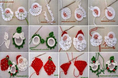 Ideas de adornos navideños para tejer al crochet patrones y paso a