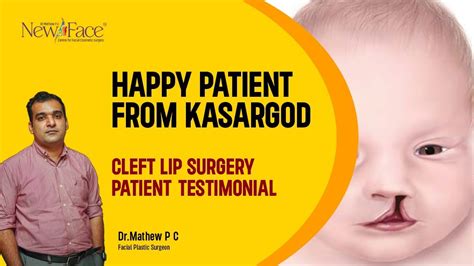 Happy Patient Cleft Lip Surgery In India Patient Testimonial Dr