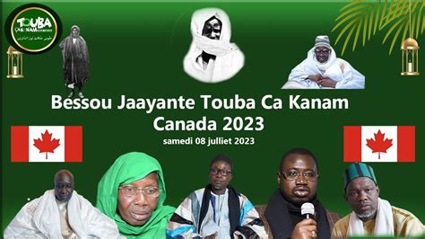 Bessou Jaayante Touba Ca Kanam Canada 2023 YouTube