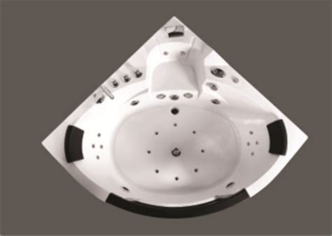 Portable Mini Indoor Hot Tub Corner Air Jetted Bathtubs Skirt Lights Thermostatic Heater