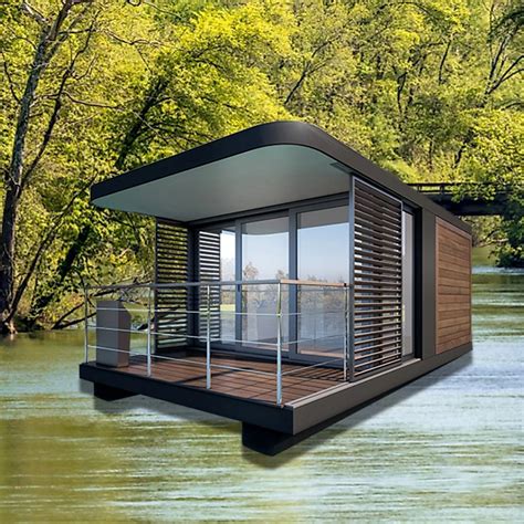 Luxury Floating Boat Prefab Container Hotel House On Water