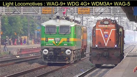 In Amazing Light Locomotives Of Indian Railways Wag Wdg G