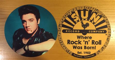 Elvis Presley/sun Records Two 10 Record Turntable Matd | Etsy