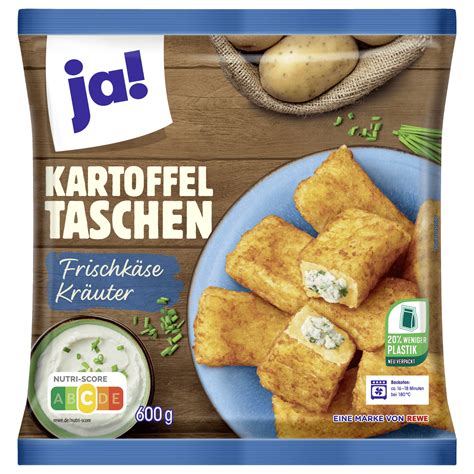 Ja Kartoffeltaschen Frischk Se Kr Uter F Llung G St Ck Bei Rewe