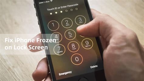 Iphone Frozen On Lock Screen Methods To Fix