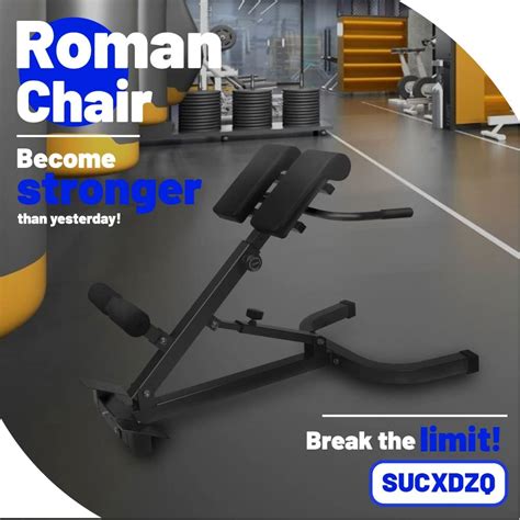 Buy SUCXDZQ Roman Chair Back Extension Machine Hyperextension Bench