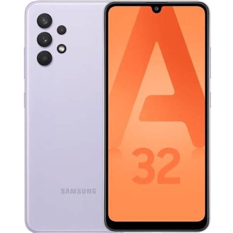 Samsung Galaxy A32 5g Violet Cdiscount Téléphonie