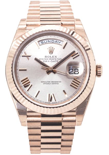 Rolex Oyster Perpetual Day Date Rose Gold Luxe Watches