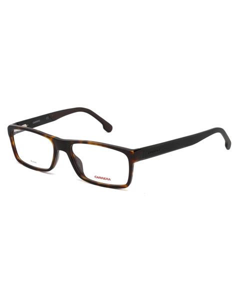 Carrera 8852 Eyeglasses Dark Havana Clear Demo Lens Ebay