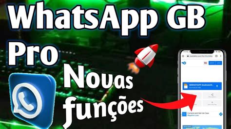 Novo Whatsapp Gb Pro Atualizado Novas Fun Es Oficial Youtube