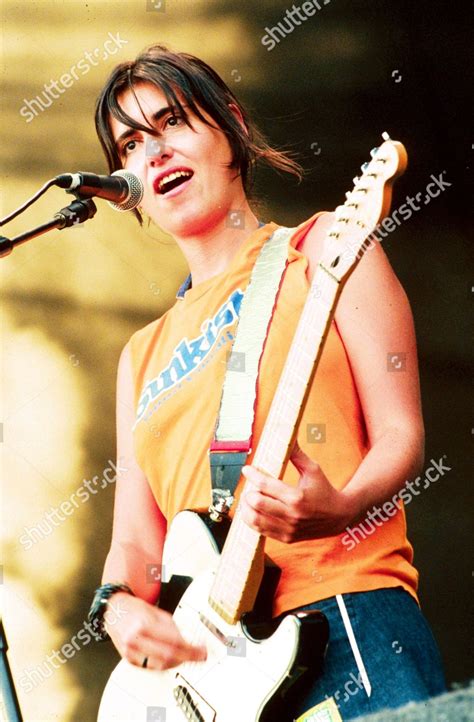 Justine Frischmann Elastica On Stage Editorial Stock Photo Stock