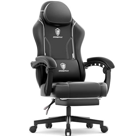 Huracan Gaming Chair With Footrest Computer Office Chair With Massage