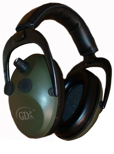 Green 4 mic electronic ear defenders,Clay pigeon traps, Gun cabinets