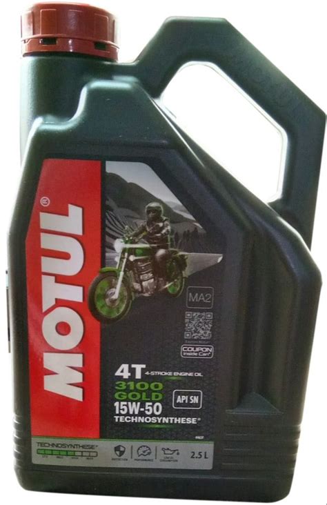 4 Stroke Motul 3100 Gold 4T Engine Oil Unit Pack Size 2 5Litre At Rs