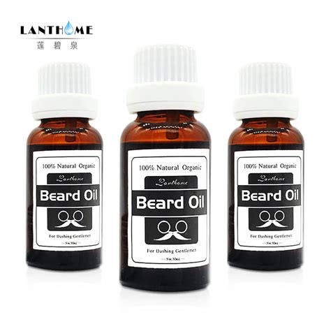 New Lanthome Hair And Beard Growth Oil Men Beard Grooming Products 100