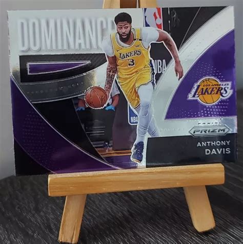 2021 22 PANINI PRIZM ANTHONY DAVIS Dominance 20 Insert Base Los