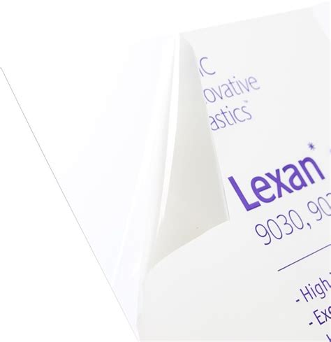 Lexan Sheet - Polycarbonate - .177" - 3/16" Thick, Clear, 12" x 12 ...