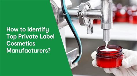 How To Identify Top Private Label Cosmetics Manufacturers Stylesrant