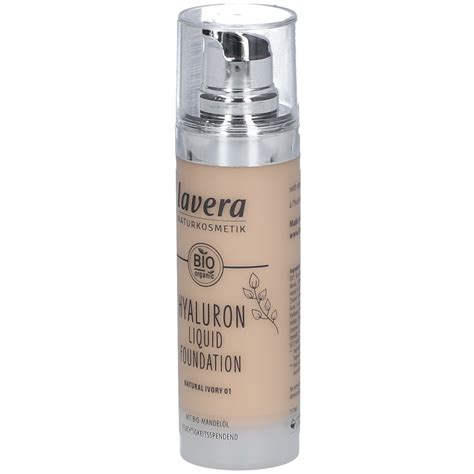 Lavera Hyaluron Liquid Foundation Natural Ivory 01 30 Ml Shop Apotheke