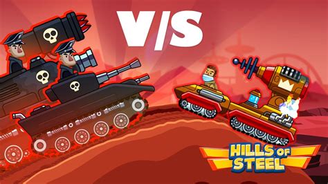 Hills Of Steel Gameplay Tesla Vs All Boss Boss Rush A G A I N