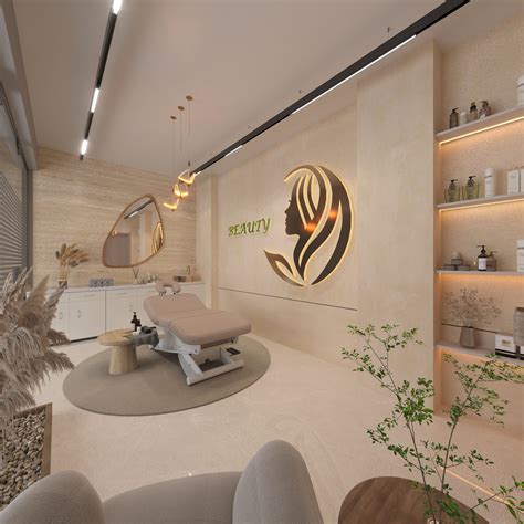 Modern Luxury Beauty Clinic Interior | Spa & Skincare Room Design