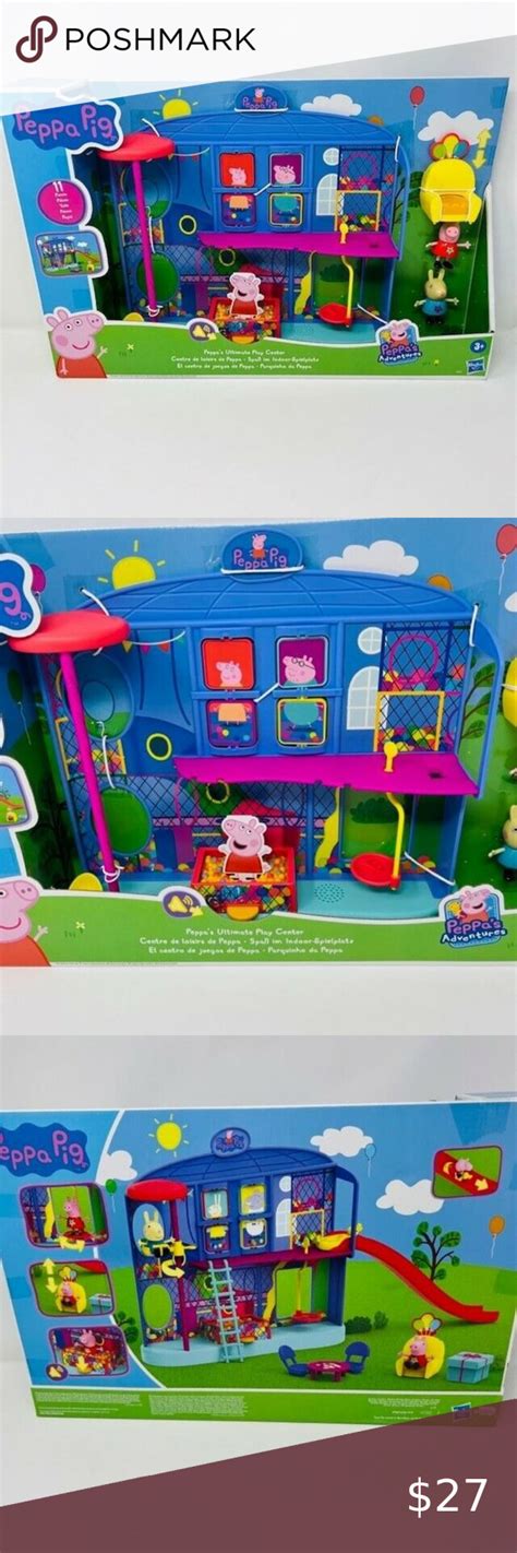 Peppa Pig Peppas Ultimate Play Center Playset Nib Play Centre Center