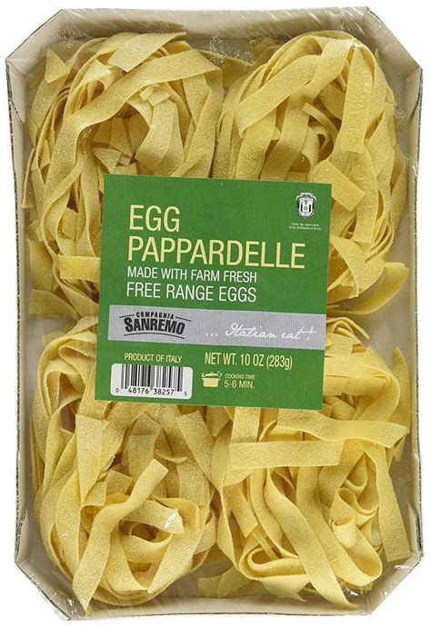 Remo Italian Egg Pappardelle Pasta Non Gmo Range Egg Traditional