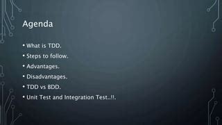 Tdd and bdd | PPT