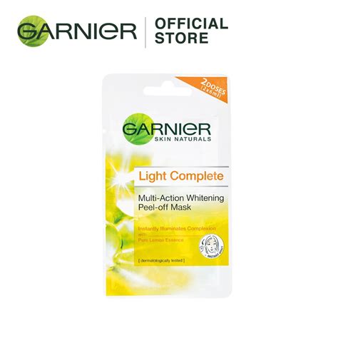 Jual Garnier Light Complete Multi Action Peel Off Mask Skin Care