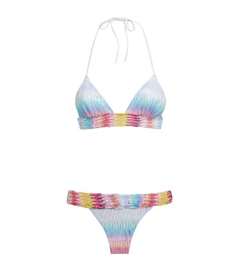 Missoni Zigzag Bikini In White Lyst