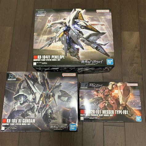 お取寄せ 機動戦士ガンダム 閃光のハサウェイ Hguc 1／144 セット For Jp