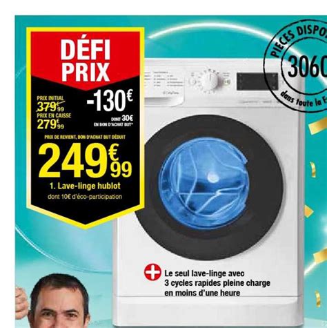 Promo Lave Linge Hublot Chez But Icatalogue Fr