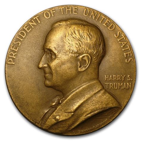 Buy 1949 Harry S Truman Official Presidential Inaugural Medal Apmex