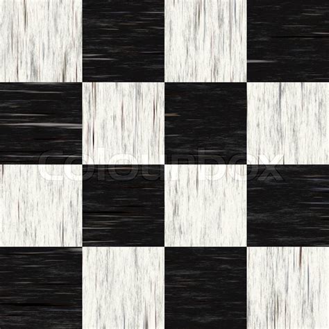 Black and white checkered floor tiles ... | Stock image | Colourbox