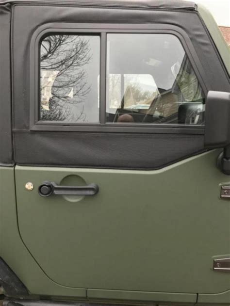 Half Doors With Sliding Glass Windows Jeep Wrangler Forum