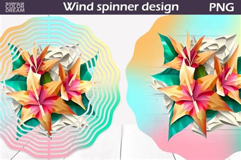 Fall Wind Spinner Sunflower Sublimation Designs Png