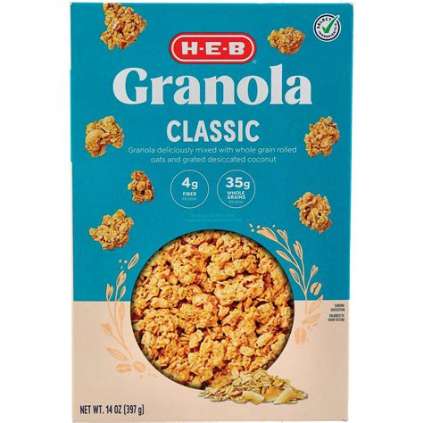 H E B Classic Granola Shop Cereal At H E B