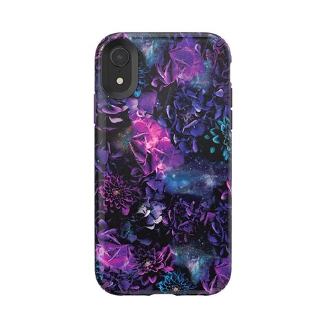 Best Buy Speck Presidio Inked Case For Apple® Iphone® Xr Galaxy Floralcala Purple 117075 7562