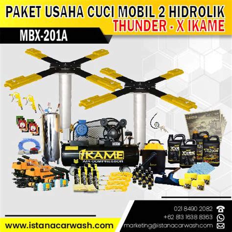 Paket Alat Cuci Mobil 2 Hidrolik Pusat Hidrolik Alat Cuci Mobil