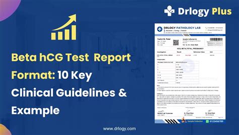 Key Clinical Guidelines For Beta Hcg Test Report Format Drlogy